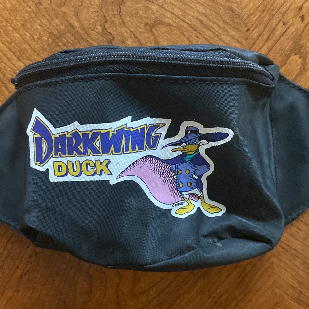 Vintage Disney Darkwing Duck Kids Fanny Pack 1990s